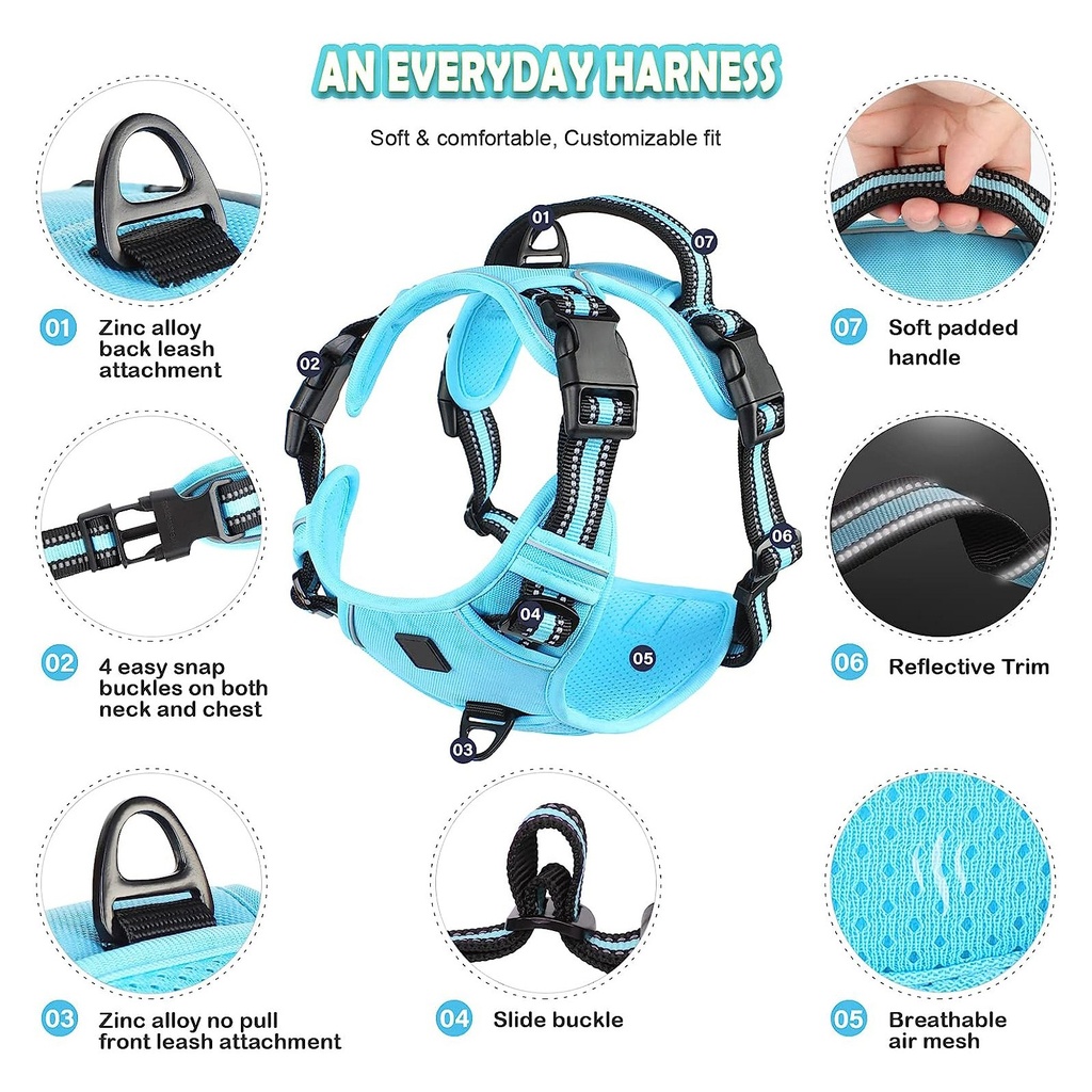No Pull Dog Harness 3