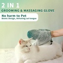 Pet Grooming Glove Efficient Cat Dog Hair Remover Gentle Mas 3
