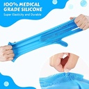 Pet Grooming Gloves Dog Cat Bathing Cleaning Glove Shampoo S 3