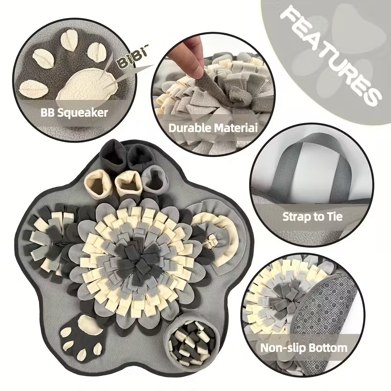 [Interactive Snuffle Mat] Durable Polyester KM-P Interactive 3