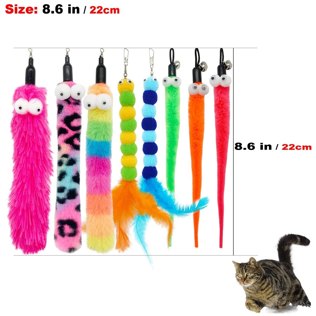 Cat Wand and Toy Feather Toy 5