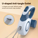 ROJECO Automatic Retractable Dog Leash 3M/5M Extendable Rope 4