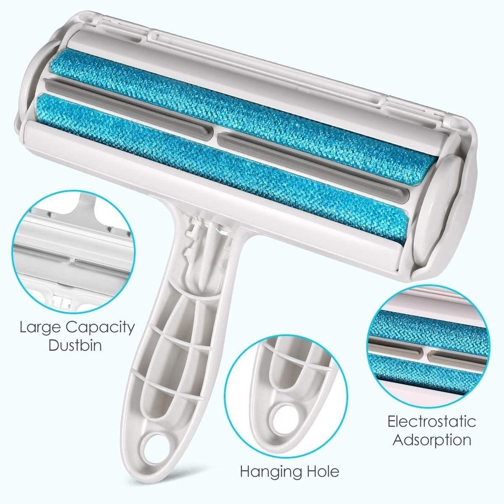 Pet Hair Remover Roller - Dog & Cat Fur Remover with Self-Cl 2