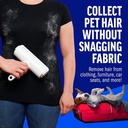 Pet Hair Remover Roller - Dog & Cat Fur Remover with Self-Cl 6