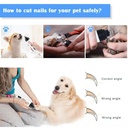 Dog Nail Grinders Painless USB Charging Rechargeable Pet Nai 3