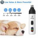 Dog Nail Grinders Painless USB Charging Rechargeable Pet Nai 5