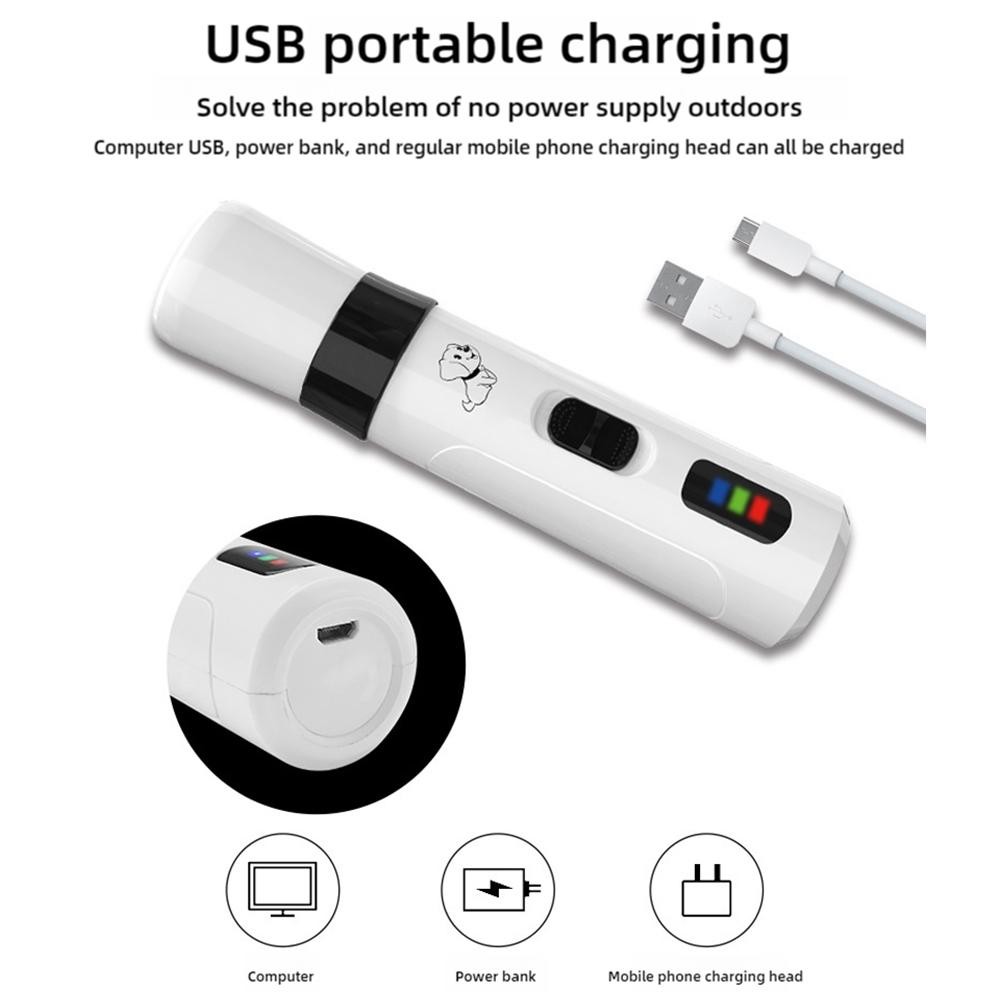 Dog Nail Trimmer Electric Dog Nail Grinder Puppy Cat Nail Cl 2