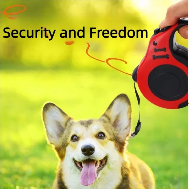 Automatic Retractable Dog Leash 3m/5m Nylon Lead 5