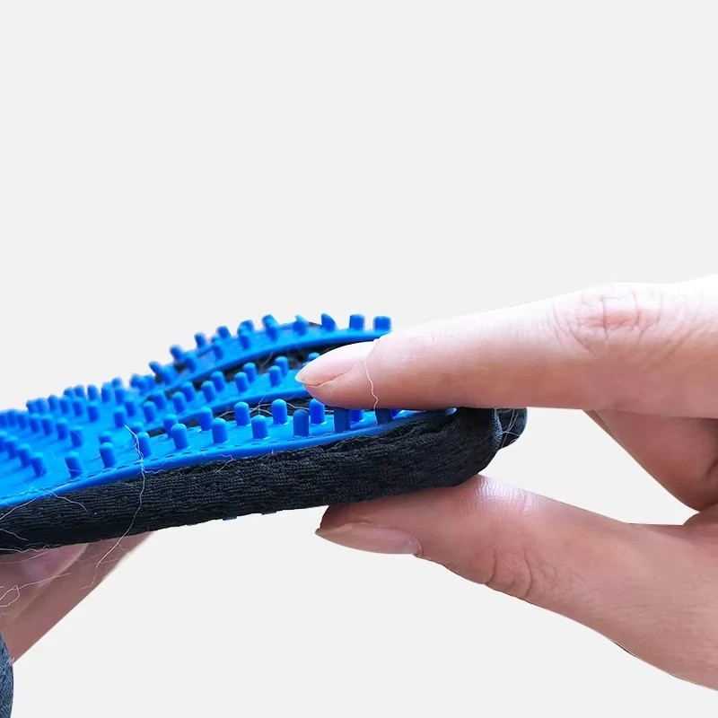 Pet Glove Cat Grooming Glove Cat Hair Deshedding Brush Glove 3