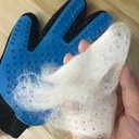 Pet Glove Cat Grooming Glove Cat Hair Deshedding Brush Glove 4