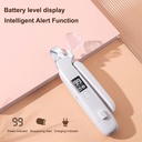 2 in 1 Electric Pet Nail Trimmer with LED Lights Pet Nail Gr 2