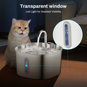 Stainless Steel Cat Water Fountain 5