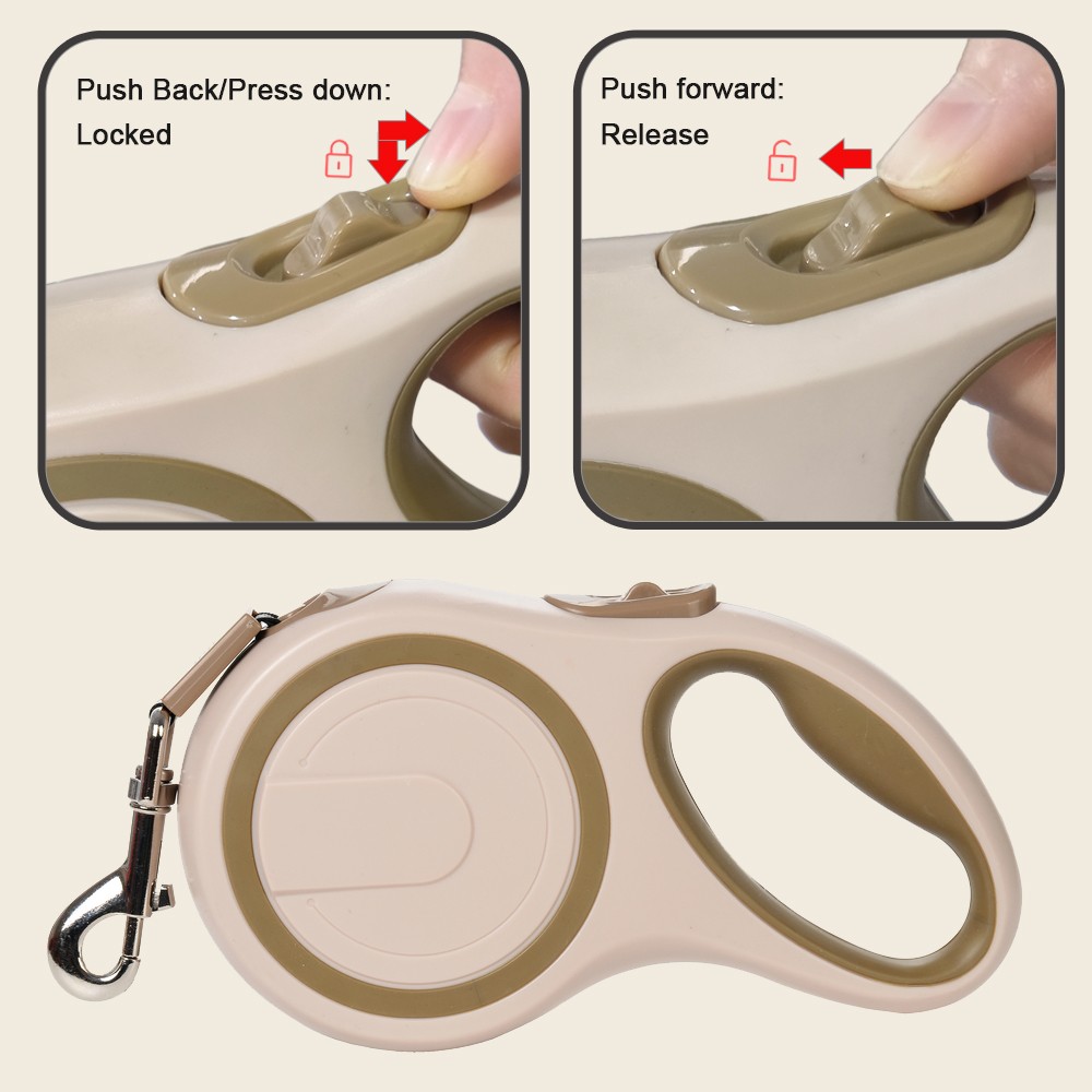 Automatic Retractable Big Dog Leash 5M 8M Strong Pet Roulett 5