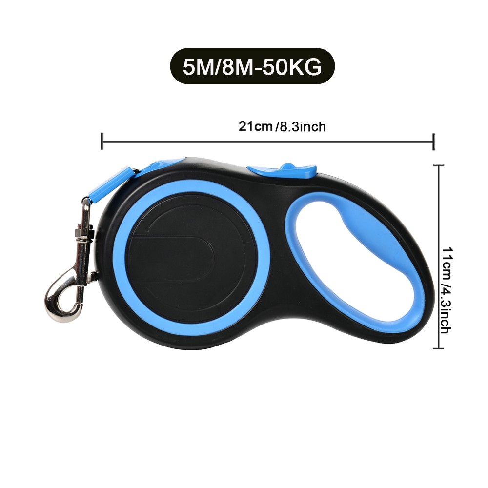 Automatic Retractable Big Dog Leash 5M 8M Strong Pet Roulett 6