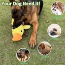 Duck Dog Toy Plush Chew Resistant Durable Dog Toy with Quack 3
