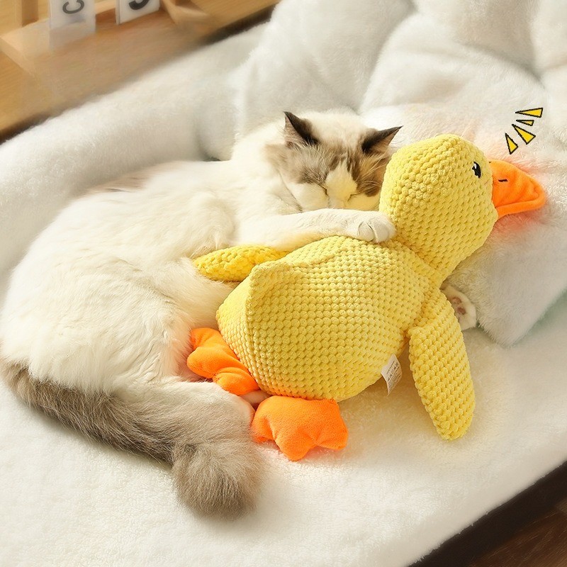 Duck Dog Toy Plush Chew Resistant Durable Dog Toy with Quack 6