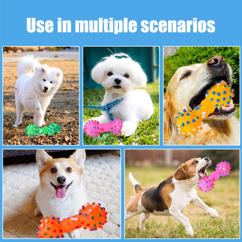 Dog Chew Toy Natural Rubber Safety and Environmental Protect 5