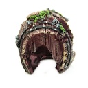 Resin Aquarium Ornaments Decorations Artificial Barrel Cave 4