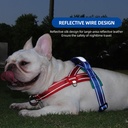 Dog Harness No Pull Saddle-Style Small Medium Dogs Walking N 4