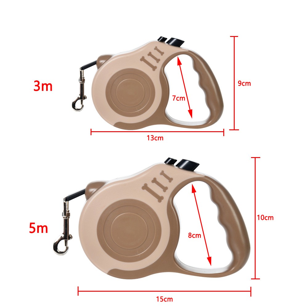 3 Meters 5 Meter Retractable Pet Dog Leash 6