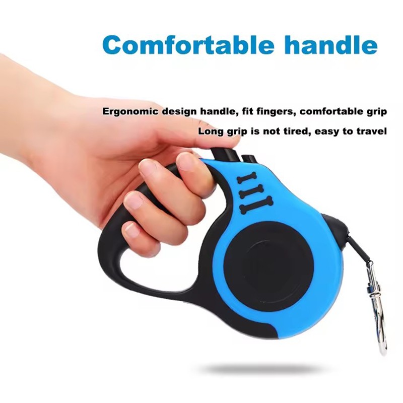 Retractable Dog Leash Outdoor Pet Leash Nylon Braided Rope 3