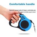 Retractable Dog Leash Outdoor Pet Leash Nylon Braided Rope 3