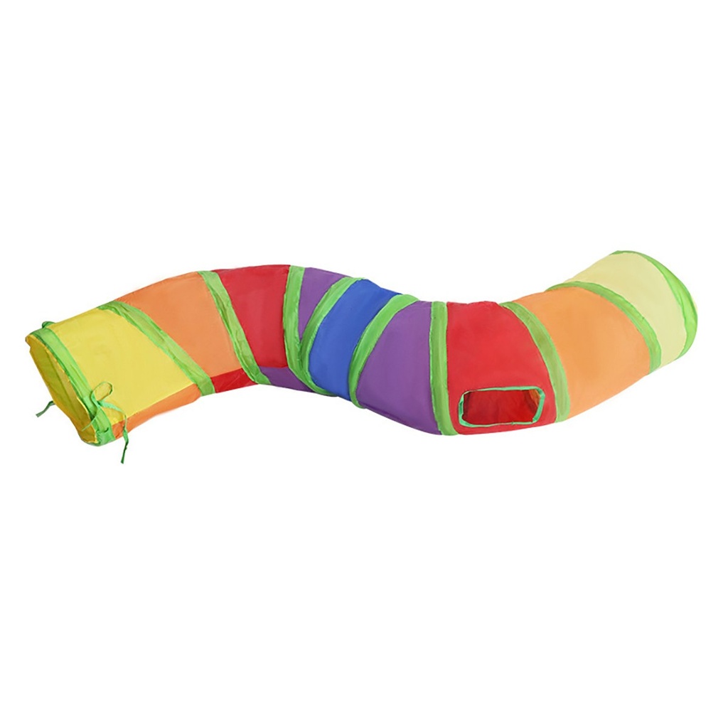 Cat Tunnel Tube Foldable Cat Toys Kitty Training Interactive 6