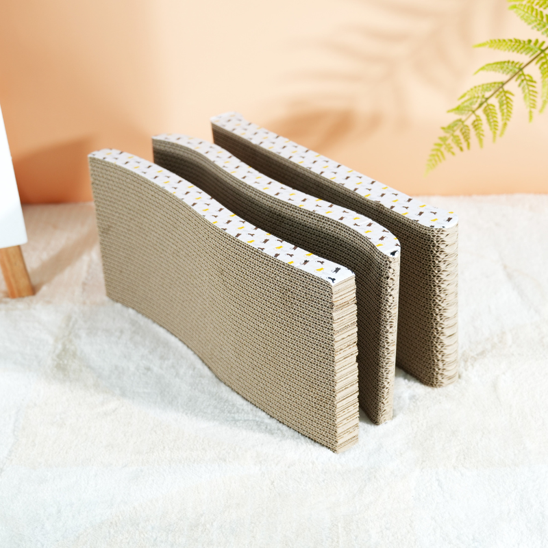 Cat Scratchers Cardboard Cat Scratching Board Durable Grind  4