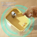 USB Cat Water Fountain with Auto Filter Transparent Anti-Dry 3