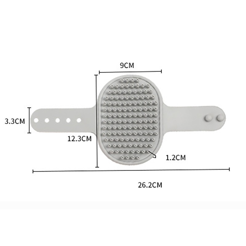 Cat Grooming Comb Dog Bath Brush Pet Grooming Shedding Sooth 3
