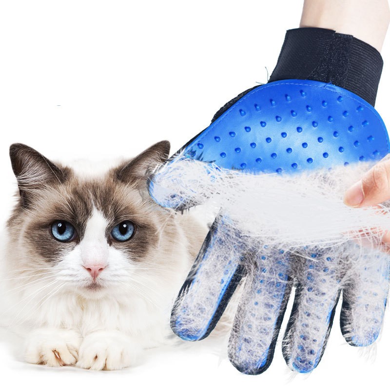 1PC Cat Glove Cat Grooming Glove Pet Brush Glove 2