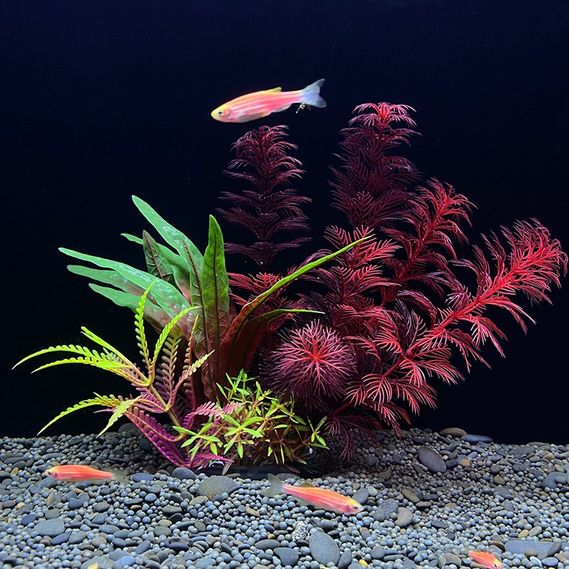 Artificial Aquarium Decor Plants Plastic Aquatic Plants Unde 4