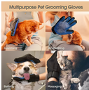 Pet Hair Glove Comb Pet Dog Cat Grooming Cleaning Glove Desh 6