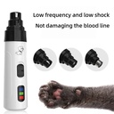 Electric Pet Nail Clippers USB Rechargeable Dog Nail Grinder 4