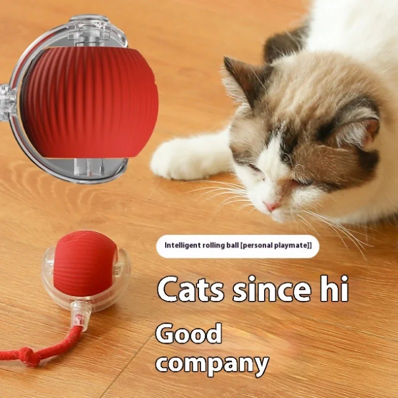 Cat Interactive Ball Toys Automatic Rolling Ball 4