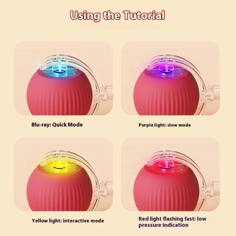 Cat Interactive Ball Toys Automatic Rolling Ball 6