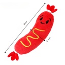 Dog Sound Plush Toy Hot Dog Chewing Toy Pet Grinding Teeth S 5