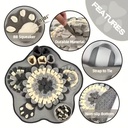 [Interactive Snuffle Mat] Durable Polyester KM-P Interactive 3