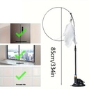 Cat Teaser Toy - Interactive Bell & Feather Wand - Long Suct 2