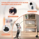 Cat Teaser Toy - Interactive Bell & Feather Wand - Long Suct 4