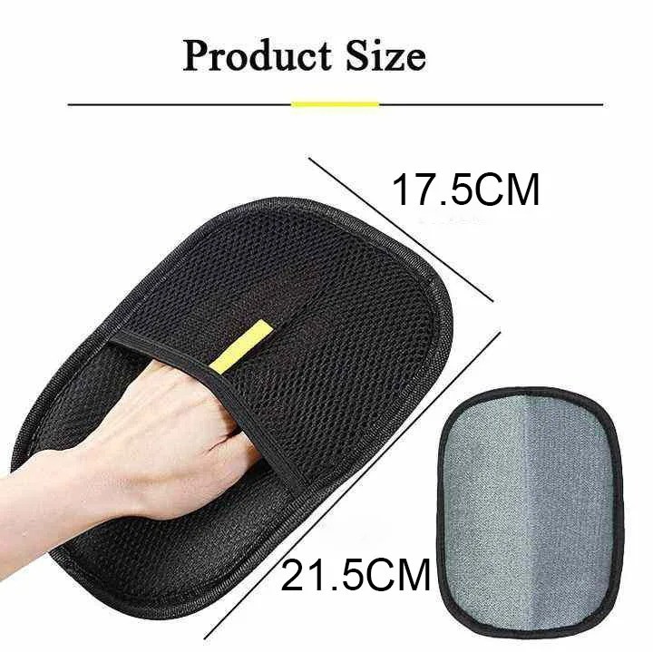 Gant de toilettage (Noir)