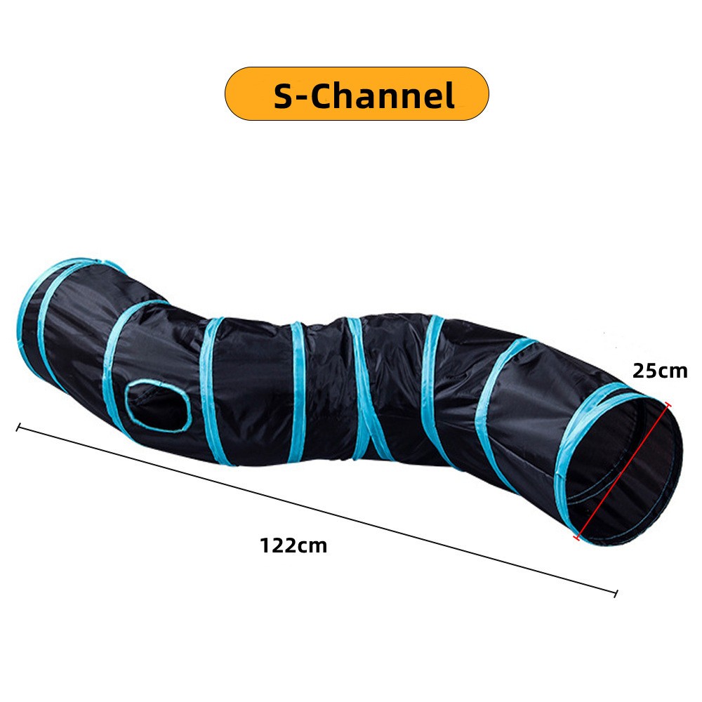 Tunnel pour chat, fournitures pour animaux de compagnie, Tunnel de (S tunnels)