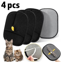 Pet Hair Cleaning Removal Gloves Pet Double-sided Grooming Glove