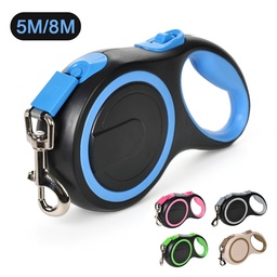 Automatic Retractable Big Dog Leash 5M 8M Strong Pet Roulette Leash